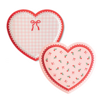 Heart Shaped Paper Plates - Harlow & Grey Party Plates