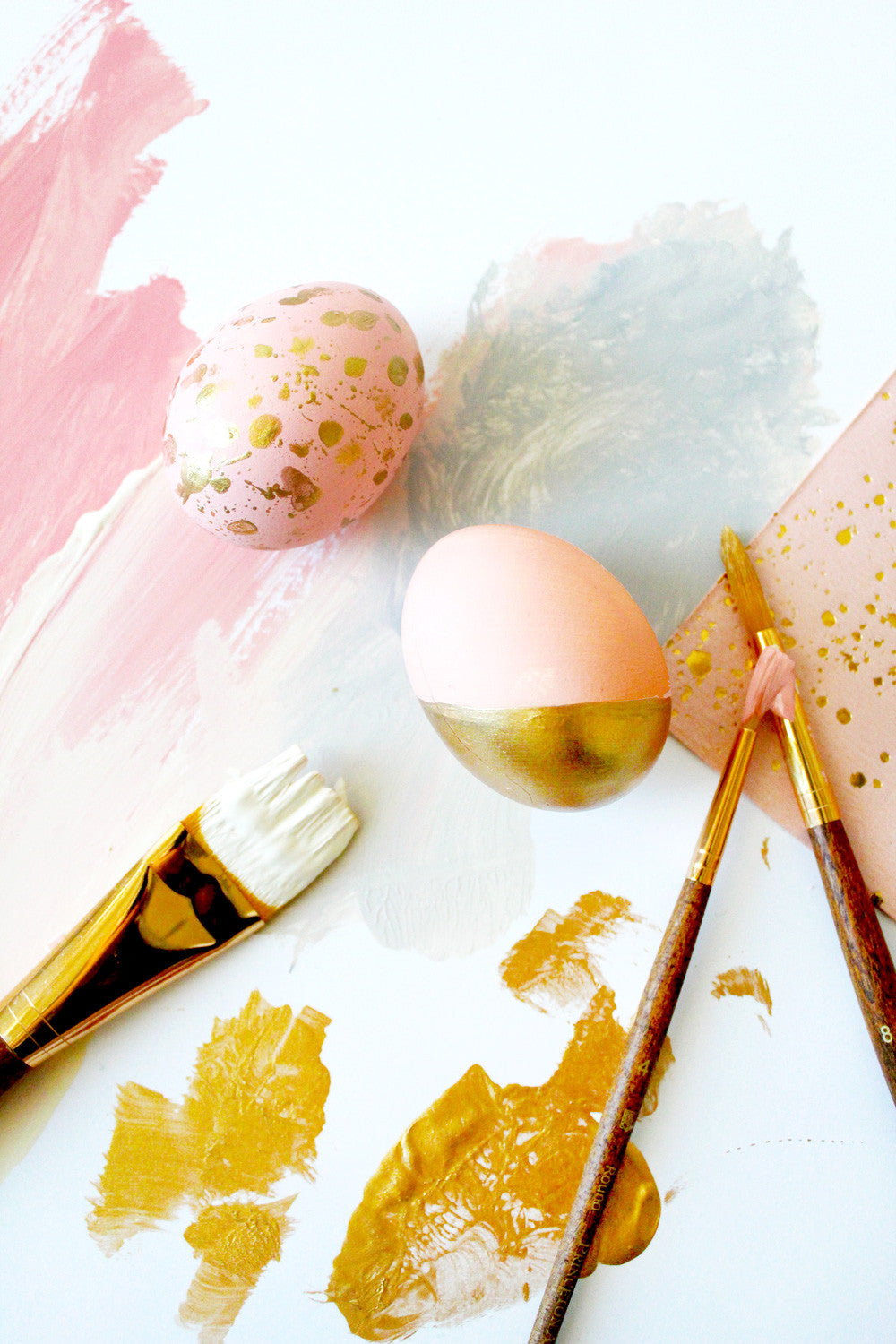 Goddess-Inspired Modern Easter Eggs