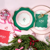 Coquette Holiday Dessert Plates