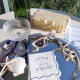 Last Toast on the Coast – Bachelorette Cocktail Napkins
