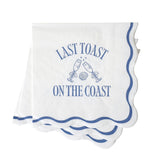 Last Toast on the Coast – Bachelorette Cocktail Napkins