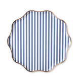 Hamptons Toile & Stripes Plates