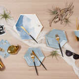 Malibu - Blue Splash Lunch Paper Napkins