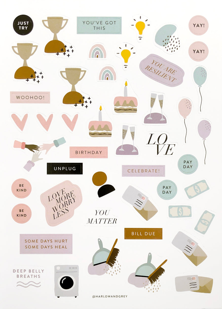A Good Life Planner - 3 Months Undated Life Planner - Harlow & Grey